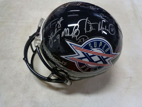 image 18 of autographed super bowl helmets