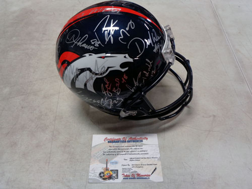 image 21 of autographed super bowl helmets