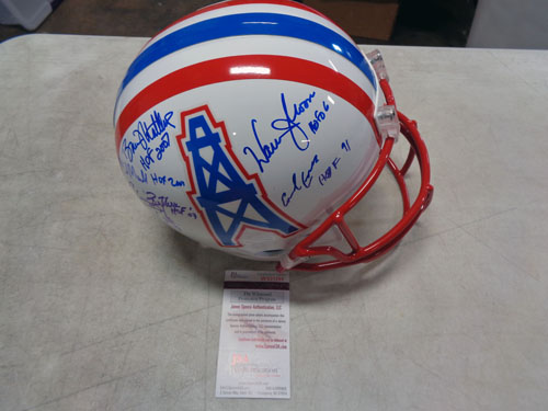 image 4 of autographed super bowl helmets