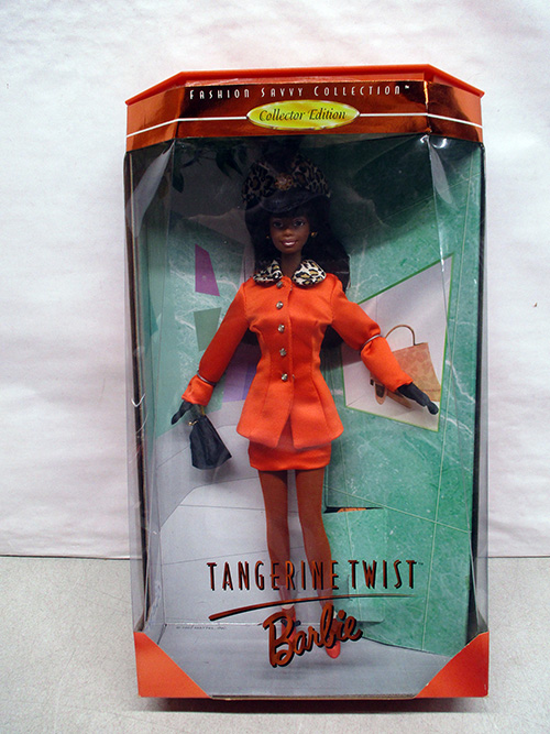 image of Tangerine Twist Barbie in Original Packaging