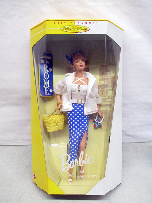 image of Barbie Collectible City Seasons Rome Doll