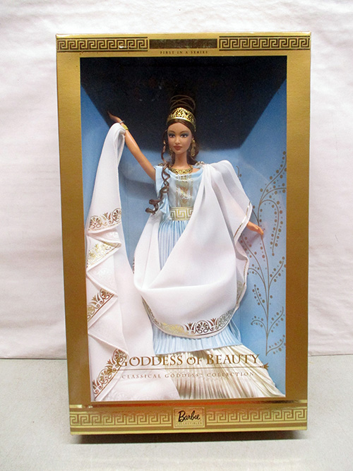 image of Mattel Barbie Goddess of Beauty Collectible Doll