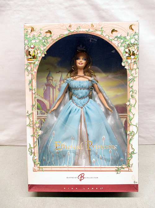 image of Barbie Blue Enchanted Princess Doll in Original Box