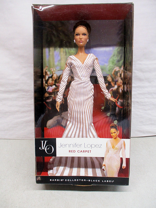 image of Jennifer Lopez Red Carpet Barbie Doll