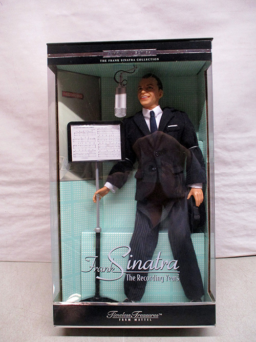 image of Frank Sinatra Recording Years Collectible Doll