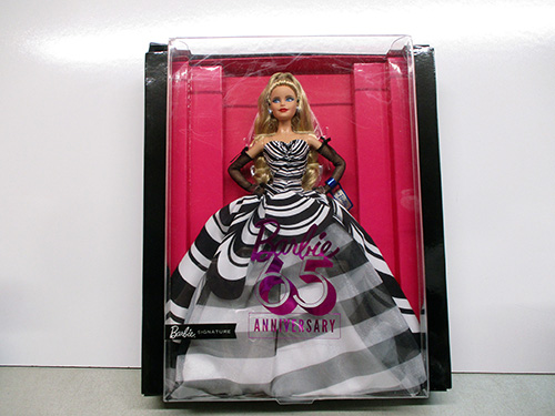 image of Barbie 65th Anniversary Collectible Doll in Box