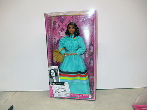 image of Barbie Wilma Mankiller Native Women Leaders Doll