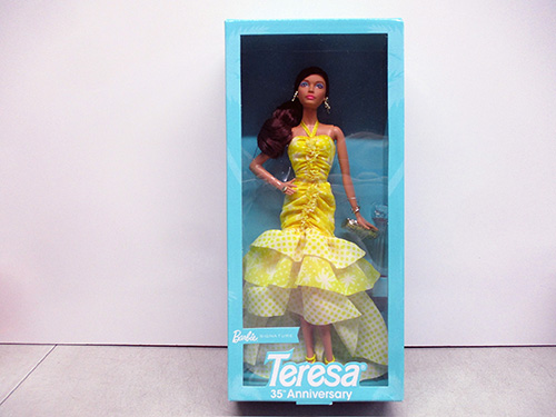 image of Barbie Teresa 35th Anniversary Doll in Box