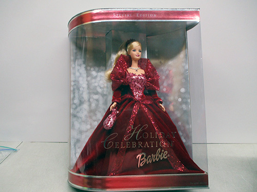 image of 2001 Holiday Celebration Barbie Special Edition