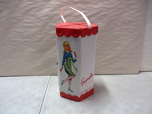 image of Barbie Francie Doll Carrying Case by Mattel