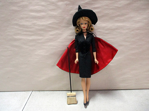 image of Barbie Bewitched Doll with Red Cape