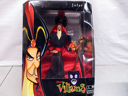 image of Disney Villains Jafar Collectible Doll in Box