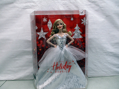 image of 2015 Holiday Barbie Doll in Original Box