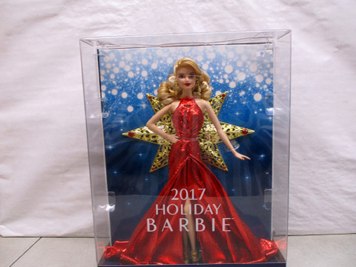 image of 2017 Holiday Barbie Doll in Original Packaging