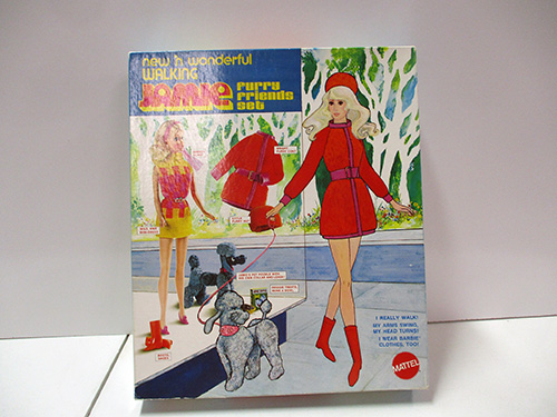 image of Mattel Walking Jamie Doll Box circa 1960s