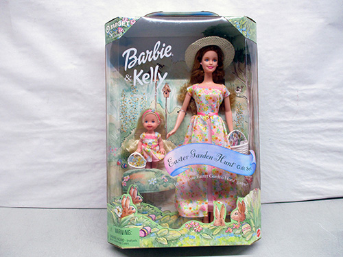 image of Barbie and Kelly Easter Garden Hunt Set