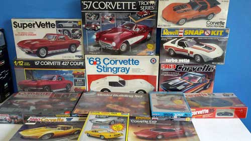 corvette toy collection