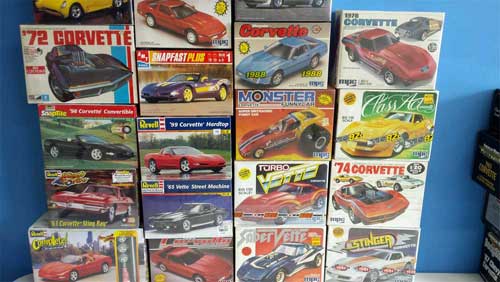 corvette toy collection