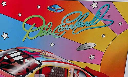 Peter Max Dale Earnhardt Print