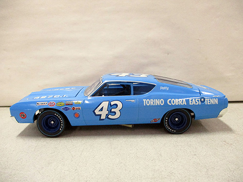 image of Richard Petty Diecast Torino Cobra No. 43 Model Car
