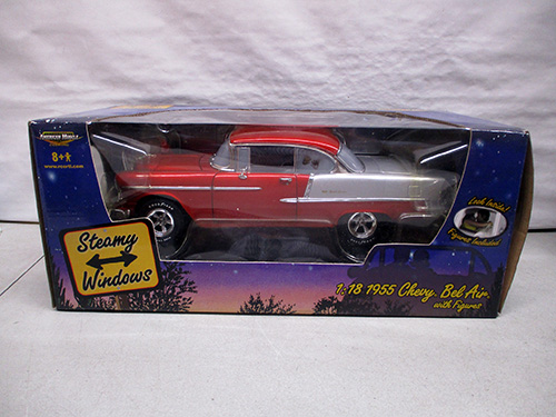 image of 1:18 1955 Chevy Bel Air Die-Cast Model