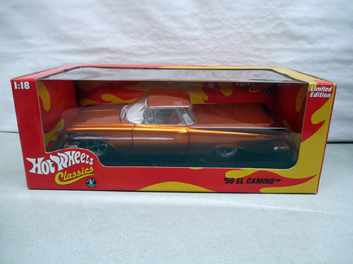 image of Hot Wheels Classics 1959 El Camino 1:18 Scale Model