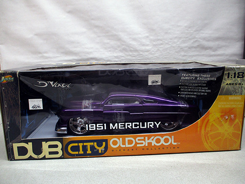 image of Dub City 1951 Mercury 1:18 Scale Model Car