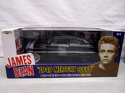 image of 1:18 Scale 1949 Mercury Coupe James Dean Model Car