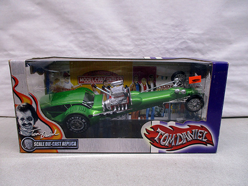 image of Tom Daniel T'Rantula Scale Die-Cast Dragster with Packaging