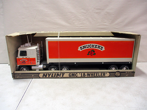 image of Nylint GMC Smuckers 18-Wheeler Toy Truck