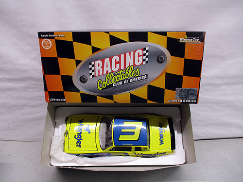image of Dale Earnhardt Wrangler Racing Collectibles Club Car With Box