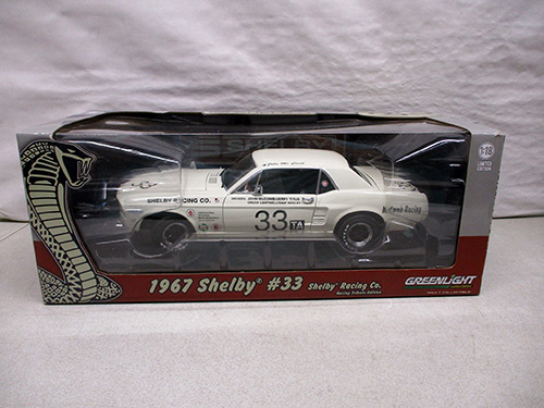 image of 1967 Shelby #33 Scale Model by GreenLight Collectibles