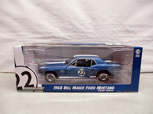 image of Greenlight 1968 Bill Maier Ford Mustang Model