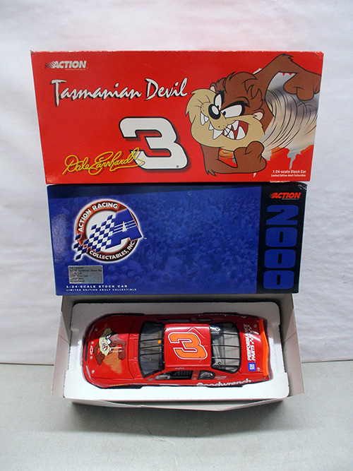 image of 2000 TAction Dale Earnhardt Tasmanian Devil #3 Die-Cast Car with Packaging