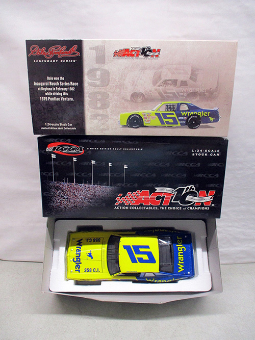 image of Dale Earnhardt Wrangler Action Racing Collectibles NASCAR Model Car