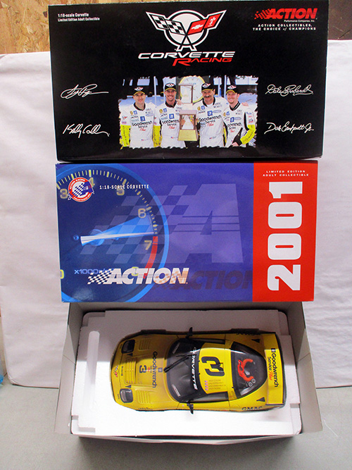 image of 2001 Action Chevrolet Corvette C5R Die-Cast Model
