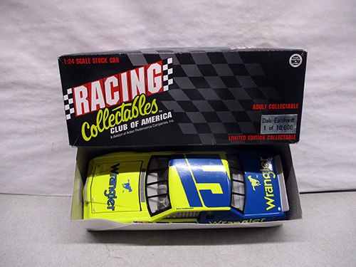 image of Dale Earnhardt Wrangler 1:24 Scale Racing Collectables Model Car