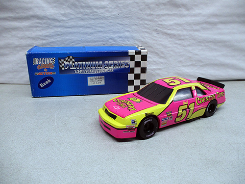 image of Neil Bonnett Country Time Racing Champions 1:24 Scale Bank NASCAR Model