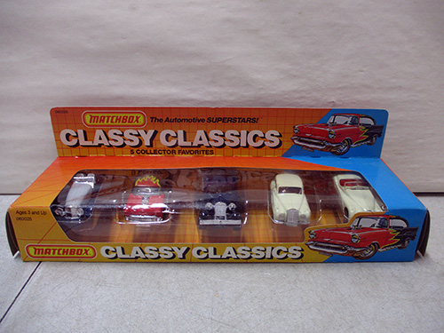 image of Matchbox Classy Classics Collector Set in Box