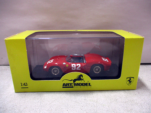 image of Art Model 1:43 Diecast Ferrari Racing Car