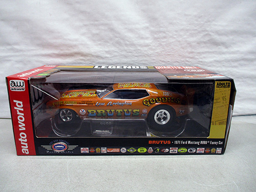 image of Auto World Brutus 1971 Mustang Funny Car Die-cast