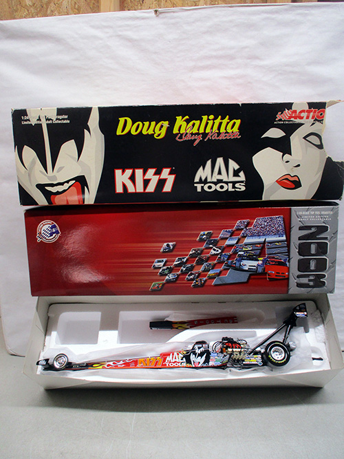 image of Doug Kalitta KISS Mac Tools Dragster Diecast Model