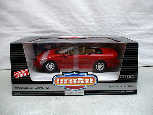 image of 1996 Chevrolet Camaro Z28 Diecast Model by Ertl 1/18