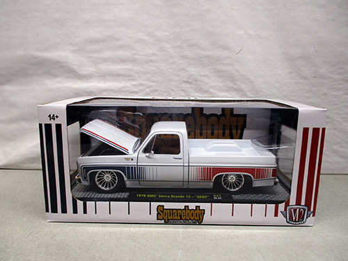 image of Squarebody Syndicate White GMC Truck Diecast Model