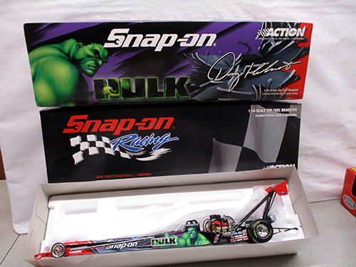 image of Snap-on Hulk Dragster Collectible by Action Racing