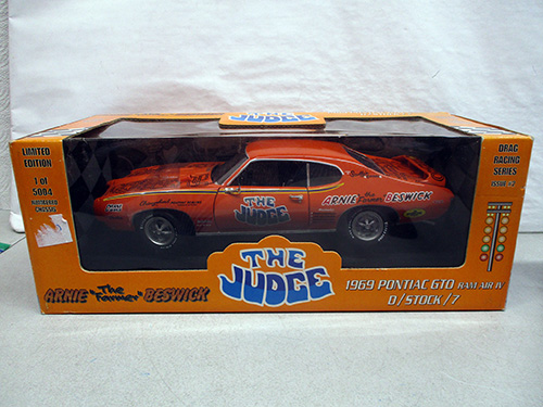 image of 1969 Pontiac GTO 'The Judge' Scale Model 1/18