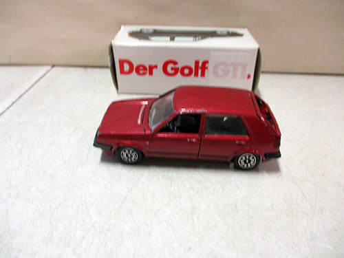 image of Schabak Diecast Volkswagen Golf GTI Model with Box