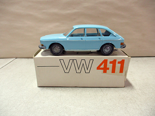 image of Schabak Volkswagen 411 Scale Model in Light Blue