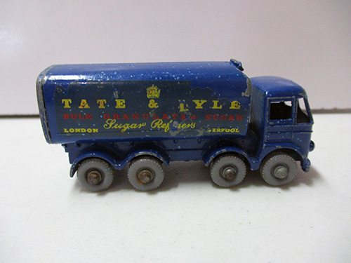 image of Matchbox Gray Wheel Tate & Lyle Die-Cast Tanker Model