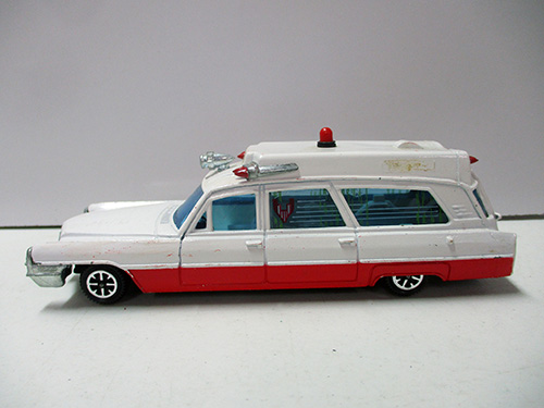 image of Dinky Red-and-White Ambulance Model Car